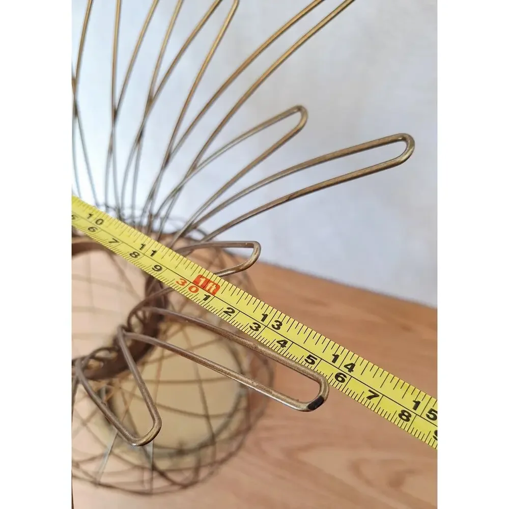 Large Vintage Gold Metal Pineapple Wine Cork Collector Tropical Bar Decor – 20